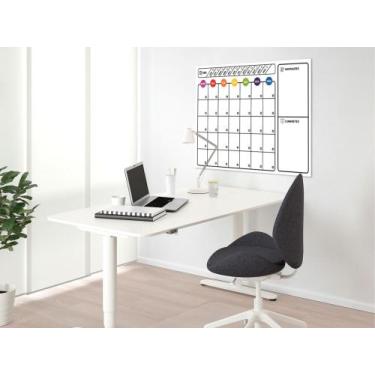 Imagem de Calendário planner profissional permanente p/paredes escreve apaga - I
