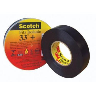 Imagem de Fita isolante scotch 33 19mm x 20m-3m-33 - 3m