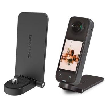 Imagem de Suporte magnético para DJI Pocket 2/3, adaptador de liberação rápida compatível com Insta360 X/2/3/4 GO 3/3s Gopro Series Acessórios de base de suporte de câmera de ação