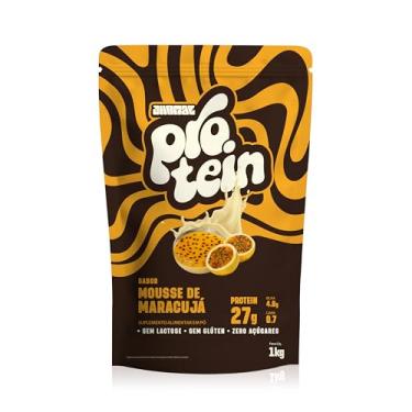 Imagem de JHAMAL Suplemento Alimentar de Proteína em Pó - Sabor Maracujá - Saudável e Rico em Proteínas - Vegano, Sem Adição de Açúcar, Sem Glúten, Sem OGM, à Base de Plantas - Pouch 1Kg