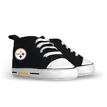 Imagem de MasterPieces Baby Fanatic NFL Pittsburgh Steelers pré-Walker Hightops, tamanho único, cor da equipe