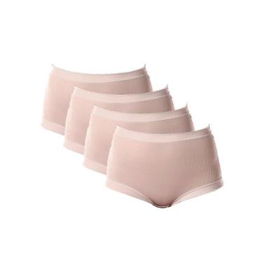 Imagem de Kit com 4 Calcinhas Demillus 26406, Branco, M