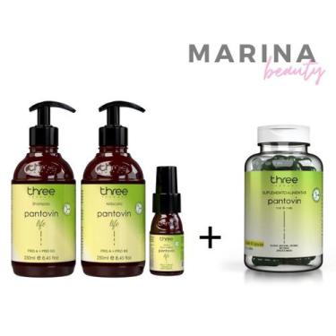 Imagem de Kit Pantovin Tradicional Completo + Suplemento 60un