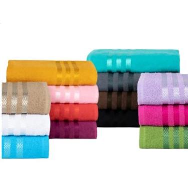 Imagem de Toalha de Rosto Para Salão Diversas Cores Gigante Super Absorvente 100