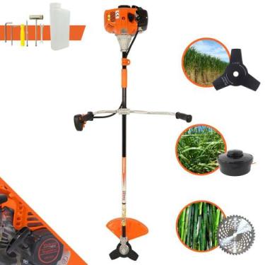 Imagem de Roçadeira Vulcan Profissional VR520H 2T 52CC para Trabalho Pesado + Fa