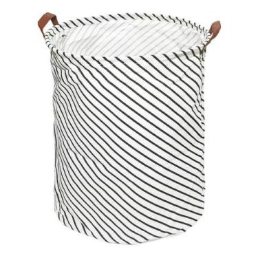 Imagem de Cesto Organizador Roupa Suja Brinquedos Dobrável  60 litros vários mod