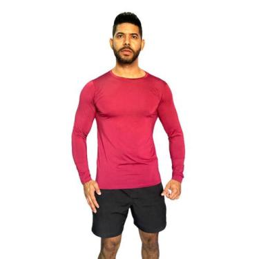 Imagem de Camisa Térmica Masculina Blusa Térmica Proteção UV Fator 50+ - Traspad