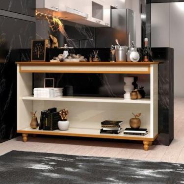 Imagem de Aparador Buffet bancada 1.37m lançamento Memp. estiilo colonial com te