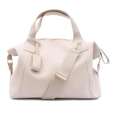 Imagem de Bolsa Feminina Milão material ecológico Premium Moderna e Versátil Mel