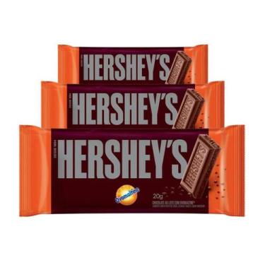 Imagem de Chocolate Hersheys Ovomaltine, 3 Barras 20g