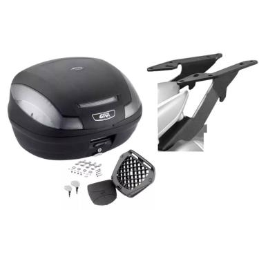Imagem de KIT BAÚ 47L M.LOCK GIVI E-470NT + BAGAGEIRO SCAM Lander 250 Xtz 250 2019... EM DIANTE