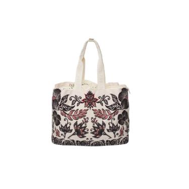 Imagem de Bolsa Farm Totebag Praiana Jardim De Concha