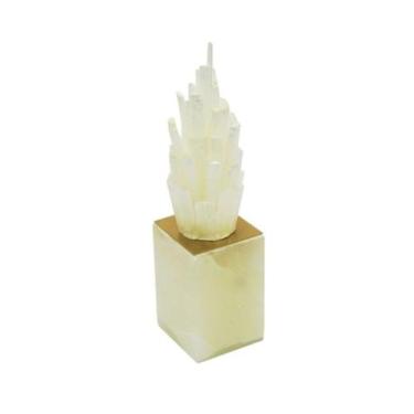 Imagem de Escultura Enfeite Corais Maior Cristal e Marmore Luxo - LUXdécor