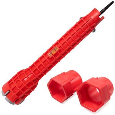 Imagem de Chave De Grifo Para Apertar Canos Pia Torneiras Hidráulica Multiuso  -