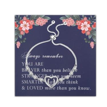 Imagem de FEELMEM Presente para amantes de cavalos para meninas, joias de cavalo, sela, joia equestre ocidental, pulseira de vaqueira, presente, Small, Cobre, .na