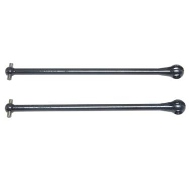 Imagem de Dog Bone Dogbone Compatible with JLB Racing Cheetah 1/10 Parts 11101 21101 Truggy J3 Speed Truck RC Car Driveshaft Accessories Steel Upgrade Replace EA1078 2Pcs(Black)