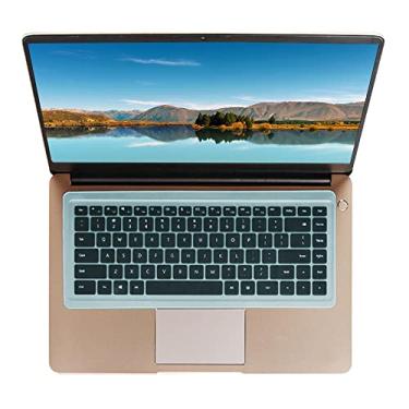 Imagem de SDTEK Película protetora de teclado de silicone universal compatível com laptop de 15 a 17 polegadas, notebook, netbook, Chromebook (azul)