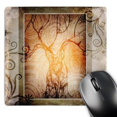 Imagem de 3dRose Mouse pad estilizado em redemoinho, 20 cm x 20 cm (mp_183006_1)