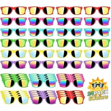 Imagem de zestero Óculos de sol polarizados para bebês e crianças pequenas com alça, proteção UV400 para meninos e meninas de 0 a 24 meses, pacote com 3, Pacote com 24, 6 cores, One Size