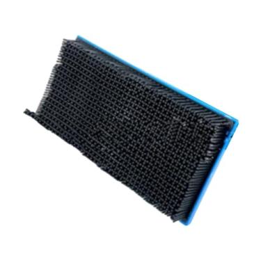 Imagem de WeiLaiKeQi Pincel pontilhado para reboco, faça você mesmo, microcimento, drywall e acabamento de teto, ferramenta profissional de pintura de parede, pincel, Rectangle Soft L