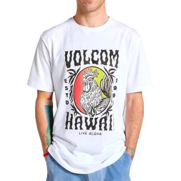 Imagem de Camiseta Volcom Aloha Rooster SM25 Masculina-Masculino