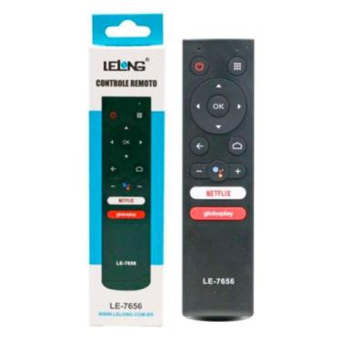 Imagem de Controle Remoto Para TV Com Comando de Voz LE-7656 - LELONG