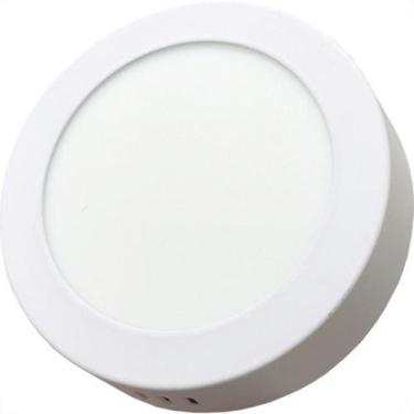 Imagem de Luminaria Led Plafon Perkon Externo Redondo 06W 3000K 12Cm 1221