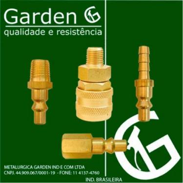Imagem de Engate Rapido P/Ar 3Pinos Garden 1/4 M