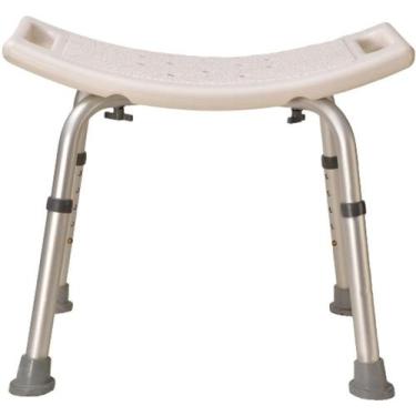 Imagem de Banco Para Banho Sem Encosto MBA023S Mobil - Mobil Saude