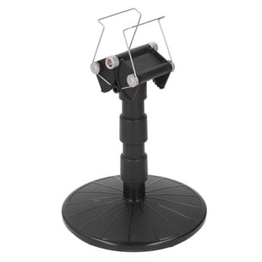 Imagem de Suporte de Pintura Modelo de Braçadeira de Crocodilo de 12 Cm Com Base Giratória de 19 Cm de Diâmetro para Acabamento Fácil de Pulverização, Incluindo 5 Bastões de Clipe de