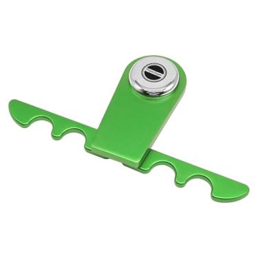 Imagem de MoyanSuper Suporte de taco de piscina – Suporte portátil para taco de sinuca com 4 unidades para mesa de bilhar, verde