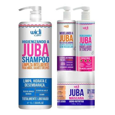 Imagem de Widi Care Juba Kit  Shampoo + Máscara + Leave-In + Geleia Seladora, Ki