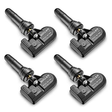 Imagem de GULLER Sensor de pressão de pneu TPMS 315MHz pacote com 4 | Pré-programado para determinados modelos Toyota Lexus Scion Subaru | Substituição para peça # 42607-06020 42607-30060 | Encaixe | PA-6020-4