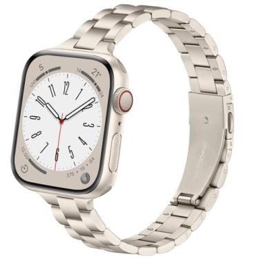 Imagem de Pulseira de Relógio Lenrao Starlight - Aço Inoxidável 40mm para Mulher
