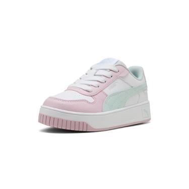 Imagem de PUMA Tênis Carina Street Tênis branco-pacífico azul-rosa malva, tamanho 42 unissex criança pequena