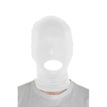 Imagem de Sheface Máscara masculina e feminina de elastano com capuz de boca aberta para fantasia de cosplay de Halloween