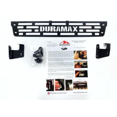 Imagem de Mountains2Metal Bumper Grille Insert Duramax Edition Compatível com 2015-2019 Sierra 2500 3500 HD M2M #700-60-1