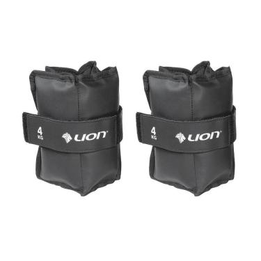 Imagem de Par Tornozeleira Caneleira De Peso 4 Kg Exercício Academia