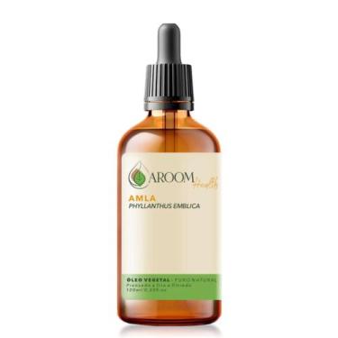 Imagem de Óleo vegetal de Amla 100% puro natural - 100 ml - Aroom