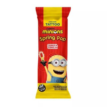 Imagem de Pirulito Spring Pop Minions 14g Bazooka - Sortido