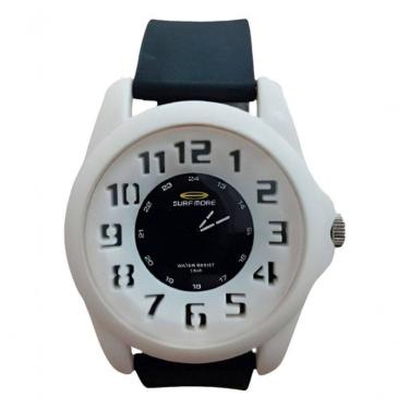 Imagem de Relógio Analógio Masculino Surf More Analógico Branco 45mm