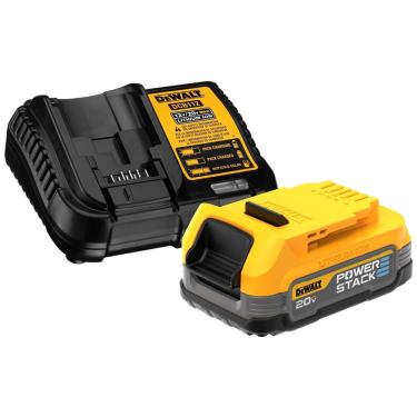 Imagem de Kit inicial dewalt 20V MAX* com bateria e carregador powerstack