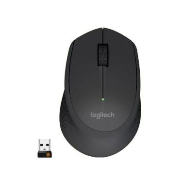 Imagem de Mouse sem Fio Logitech Óptico 1000DPI M280 Preto - Original