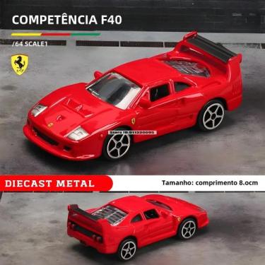 Imagem de Carros em Escala 1:64 Bburago Ferrari - Modelo de Liga Metálica - Pres