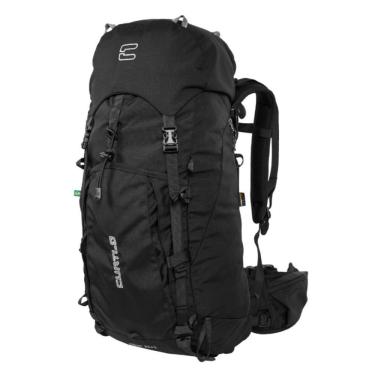 Imagem de Mochila Hiker 35 + 5L Curtlo Impermeável Cargueira Preto Mala Mochila Aventura Trilhas Trekking Bag