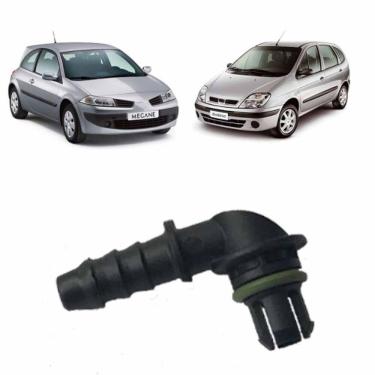 Imagem de Conector 90º Canister Corpo Borboleta C/Anel Viton Scenic I