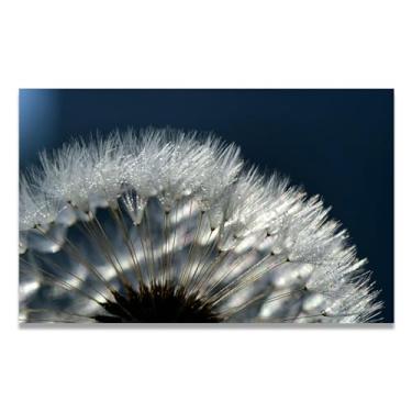Imagem de Pintura em tela de arte de parede, um olhar atento às sementes de dente-de-leão, impressão de pôster para sala de estar, quarto, cozinha, escritório, 50 x 30 cm