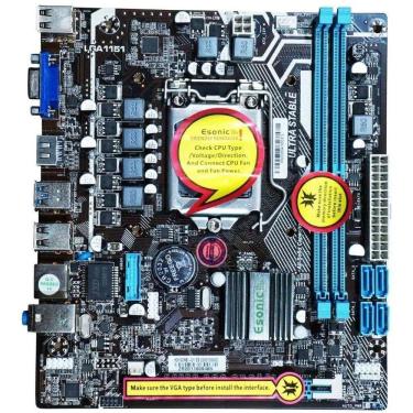 Imagem de Placa Mãe Lga 1151 H310 8 E 9 Geração Ddr4