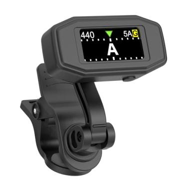 Imagem de Moreup Afinador Digital Profissional Recarregável Com Clipe Para Violão, Baixo, Ukulele, Violino, Bandolim, Banjo E Instrumentos Cromáticos