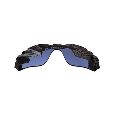 Imagem de Vonxyz Substituição para óculos de sol Oakley Radar Edge Ventilado - Várias opções, Black Mirrorcoat Polarized, 0